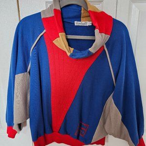 Rad Vintage Funnel Neck Sweatshirt